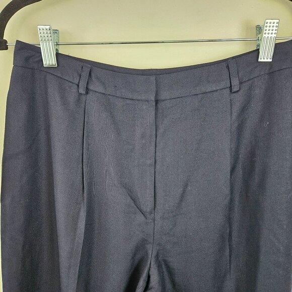 Talbots Womens Dress Pants Blue Pockets Size 6 Petite Stylish Career - Picture 4 of 8